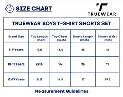 Boy's Red "Street Skate" T-Shirt & Shorts Set, 100% Cotton