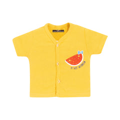 Infants Unisex Sweet Watermelon T-Shirt and Shorts Set - 100% Cotton Baby Outfit