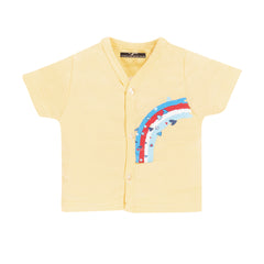 Infants Unisex Rainbow T-Shirt and Shorts Set - 100% Cotton Baby Outfit