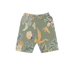 Girl's Floral T-Shirt and Shorts Set - 100% Cotton Baby Outfit