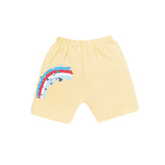 Infants Unisex Rainbow T-Shirt and Shorts Set - 100% Cotton Baby Outfit