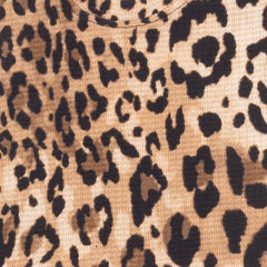 Girl's Leopard Print T-Shirt and Shorts Set, 100% Cotton | Soft and Stylish Loungewear