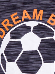 Kids Unisex "Dream Big" Soccer Print Jogger Pants, 100% Cotton