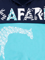 Boys Safari Graphic Hoodie & Jogger Set – 100% Cotton, Comfortable & Stylish