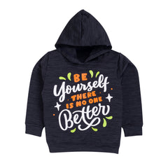 Kids Unisex "Be Yourself" Hoodie, 100% Cotton