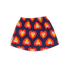 Girls "Love My Mommy" Rainbow Print T-shirt & Skirt Set, 100% Cotton