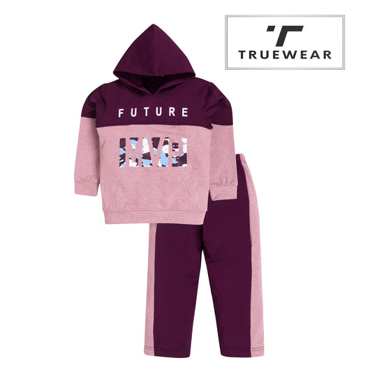Girls "Future MVP" Hoodie & Joggers Set, 100% Cotton