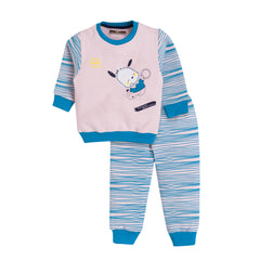 Kids Unisex Pink Giraffe Print Pyjamas set, 100% Cotton